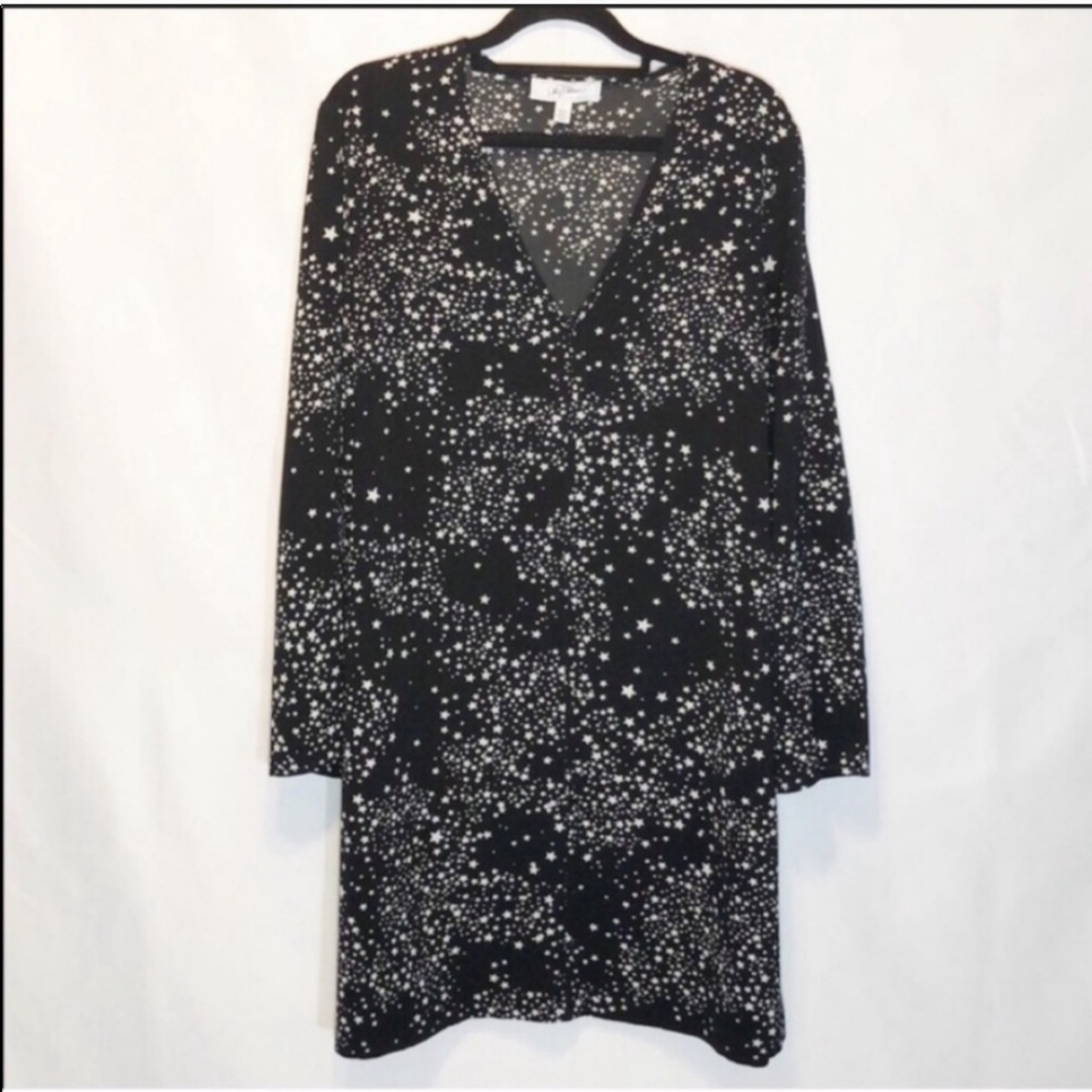 Libby Edelman Star Pattern Split Sleeve Dress - image 3